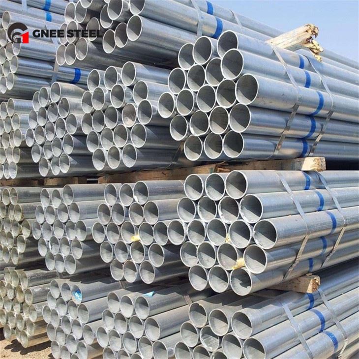 Hot Dip Q235B Galvanized Round Tube 